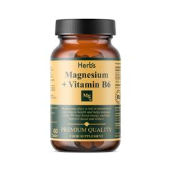 Комплекс Магний+В6, № 60, Herb's, таблетки 2000 мг, БАД